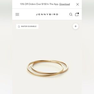 Jenny Bird Gold Bangles